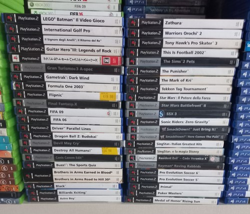Lotto stock giochi ps2 - stock,