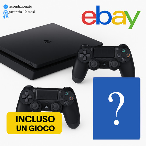 Ps4 slim usata 500 sony - gb,