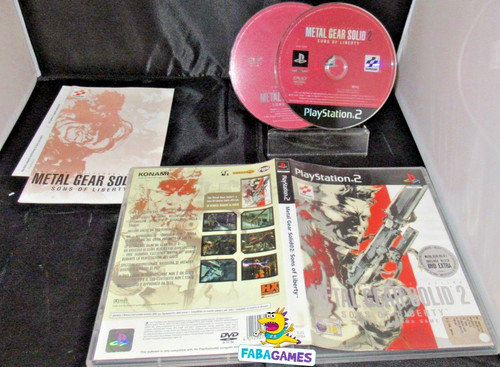 Ps2 metal gear solid - 2, of