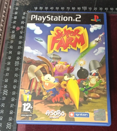 Gioco ps2 super farm - farm, asobo